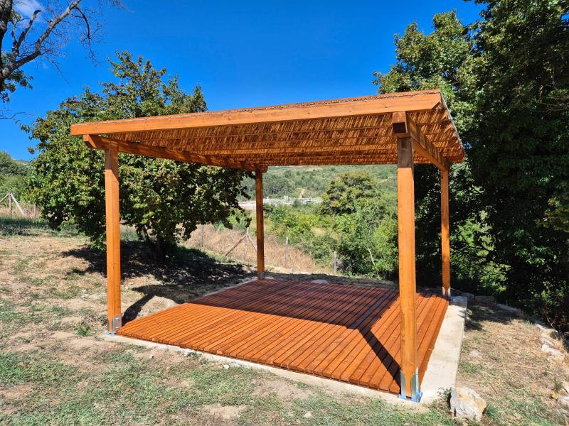Struttura in legno Santa Fiora